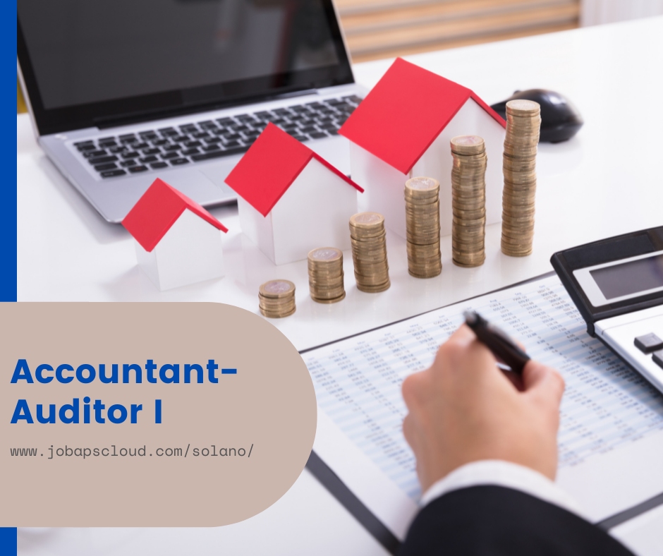 Job Announcement AccountantAuditor I County of Solano